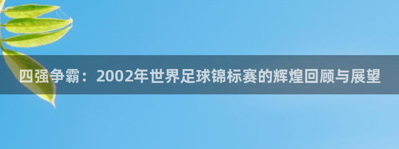 世界杯第一场比赛:四强争霸:2002年世界足球锦标赛的辉煌回顾与展望
